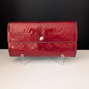 Louis Vuitton Monogram Vernis Sarah Wallet